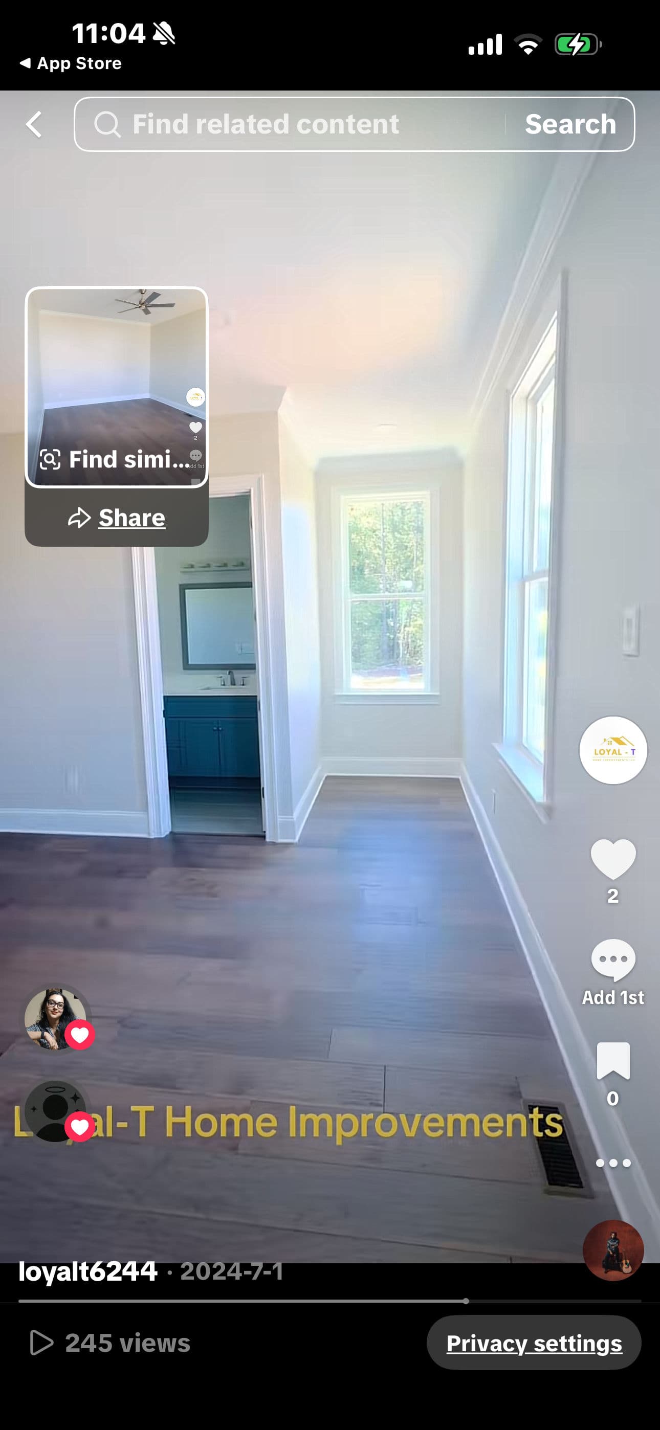 Gallery photos for Custom Home Addition Apartment Built to Blend in Apex NC: Image #2