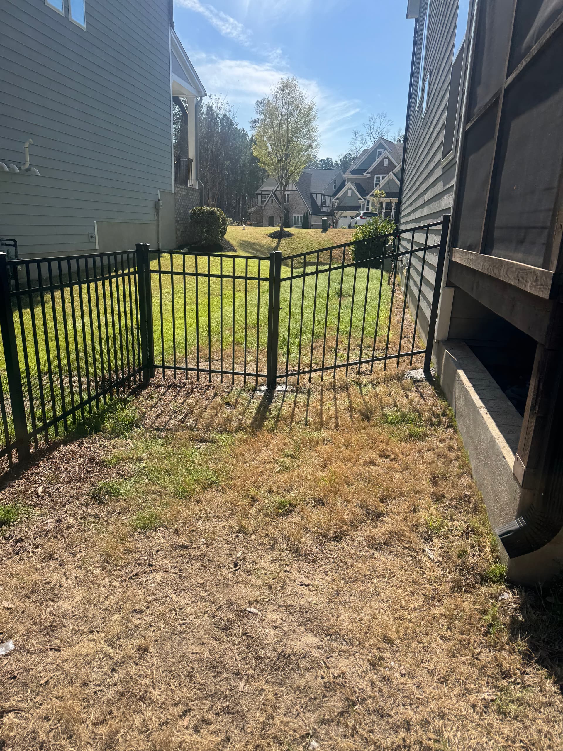 Gallery photos for Custom Black Metal Fence Installation That Looks Sharp and Holds Up: Image #4