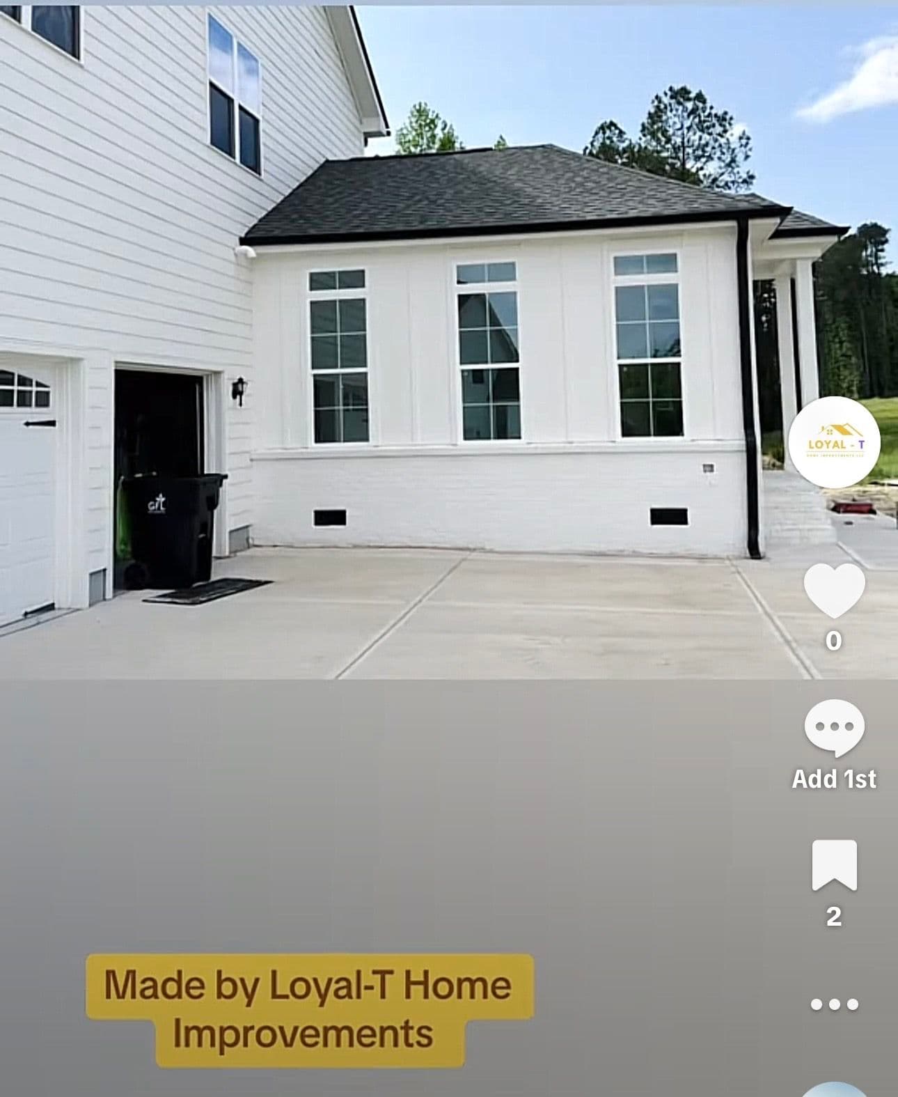 Gallery photos for Custom Home Addition Apartment Built to Blend in Apex NC: Image #3