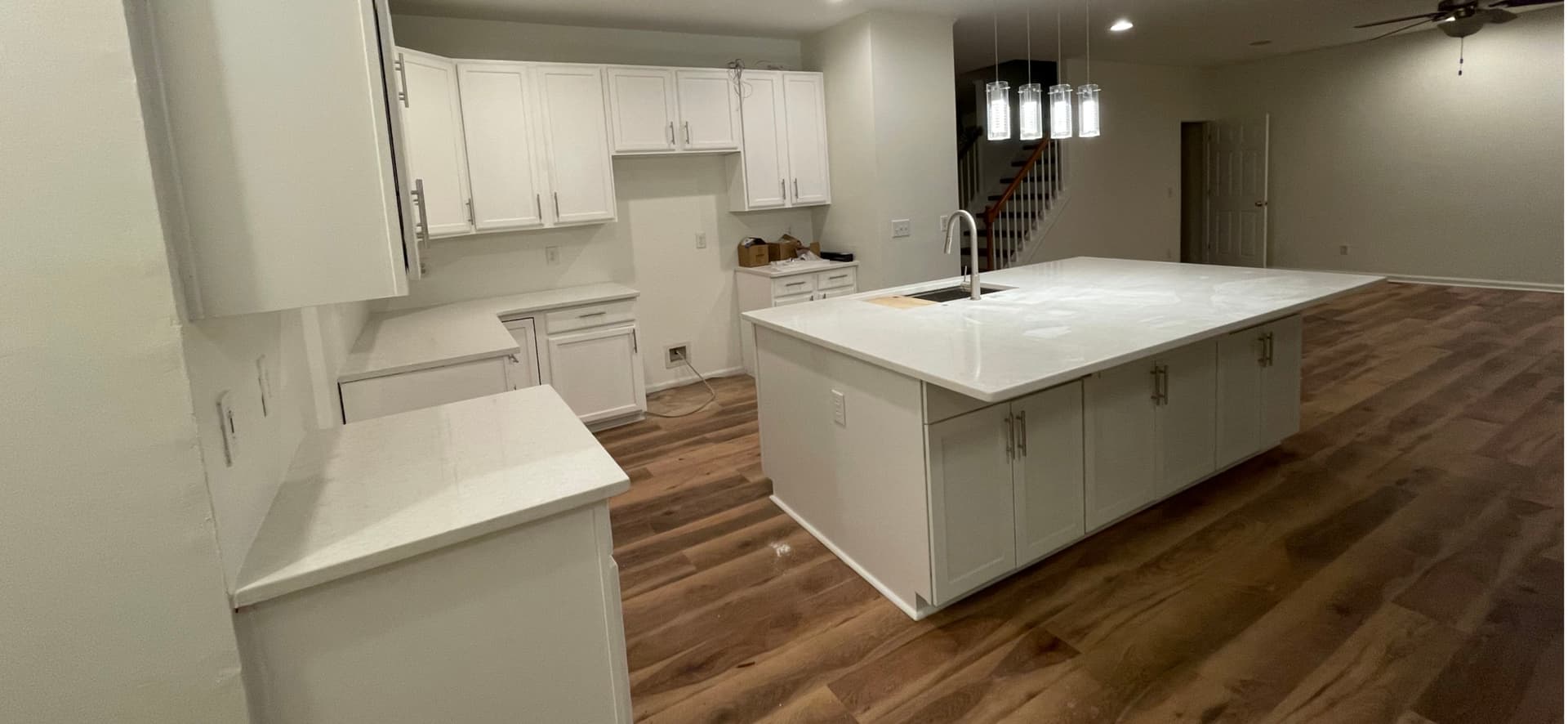 Full Home Overhaul in Durham - Floors, Paint, and Kitchen Done Right