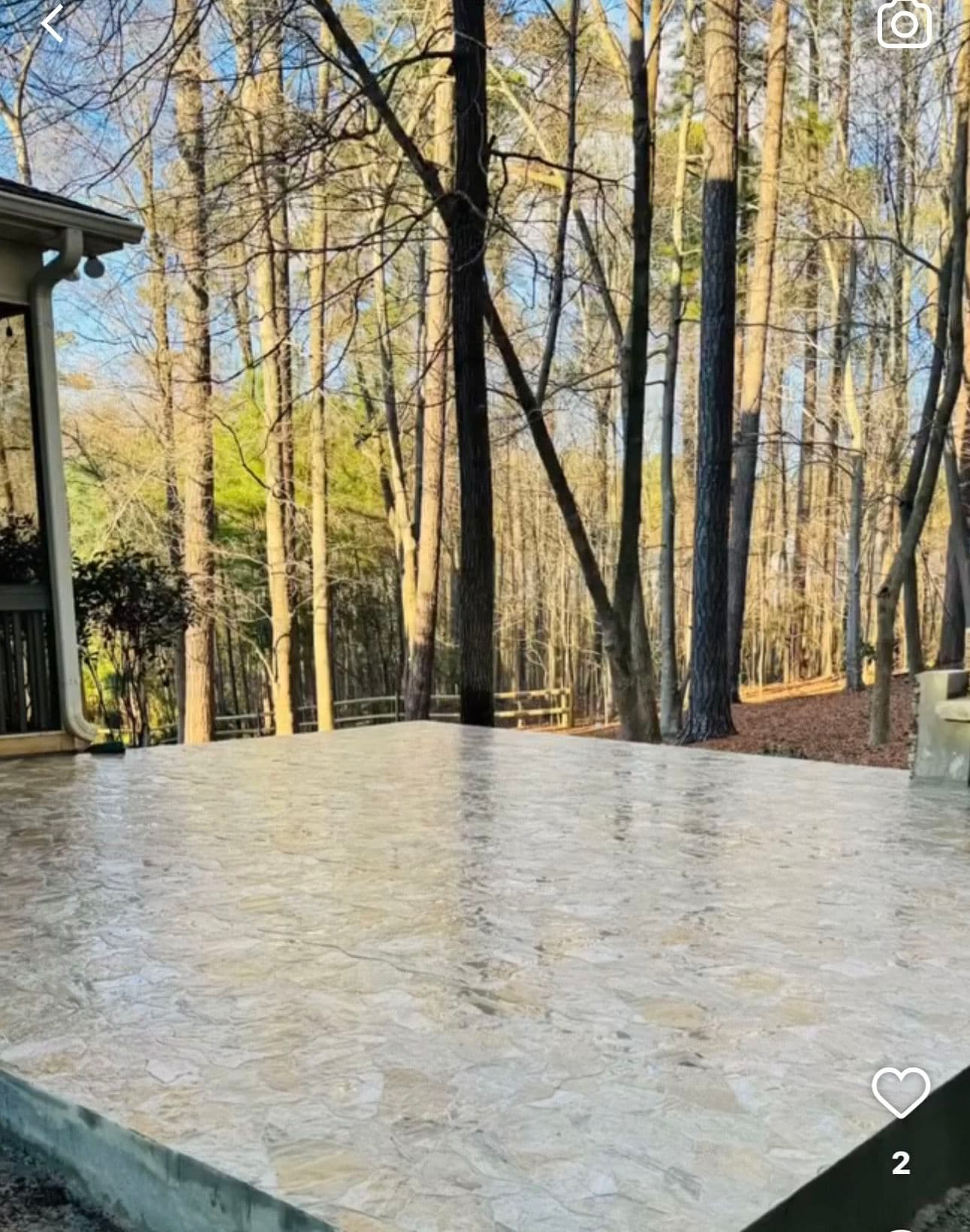 Gallery photos for From Raw Dirt to a Stunning Stone Patio with Custom Bench: Image #7