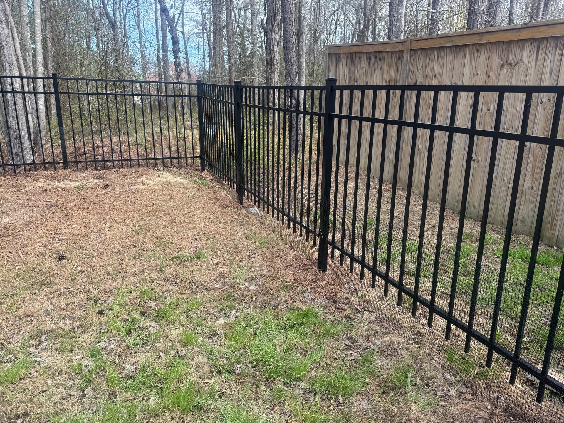 Gallery photos for Custom Black Metal Fence Installation That Looks Sharp and Holds Up: Image #7