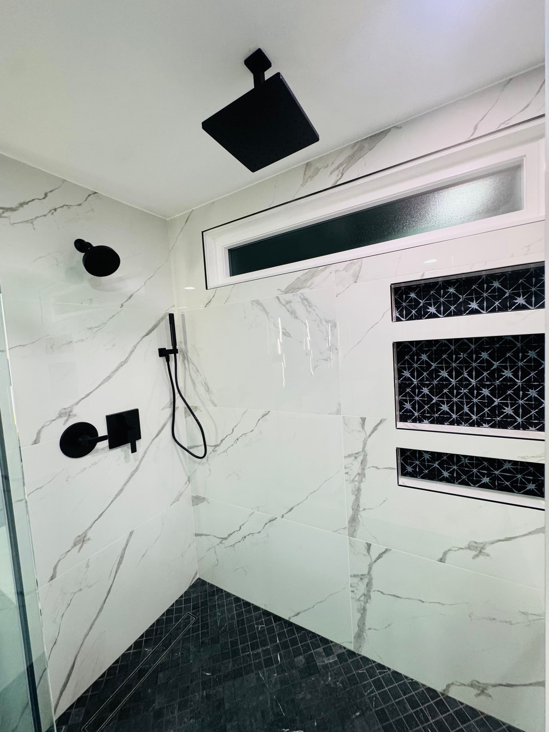 Gallery photos for Master Bath and Closet Renovation with Custom Tile and Built-In Storage: Image #5