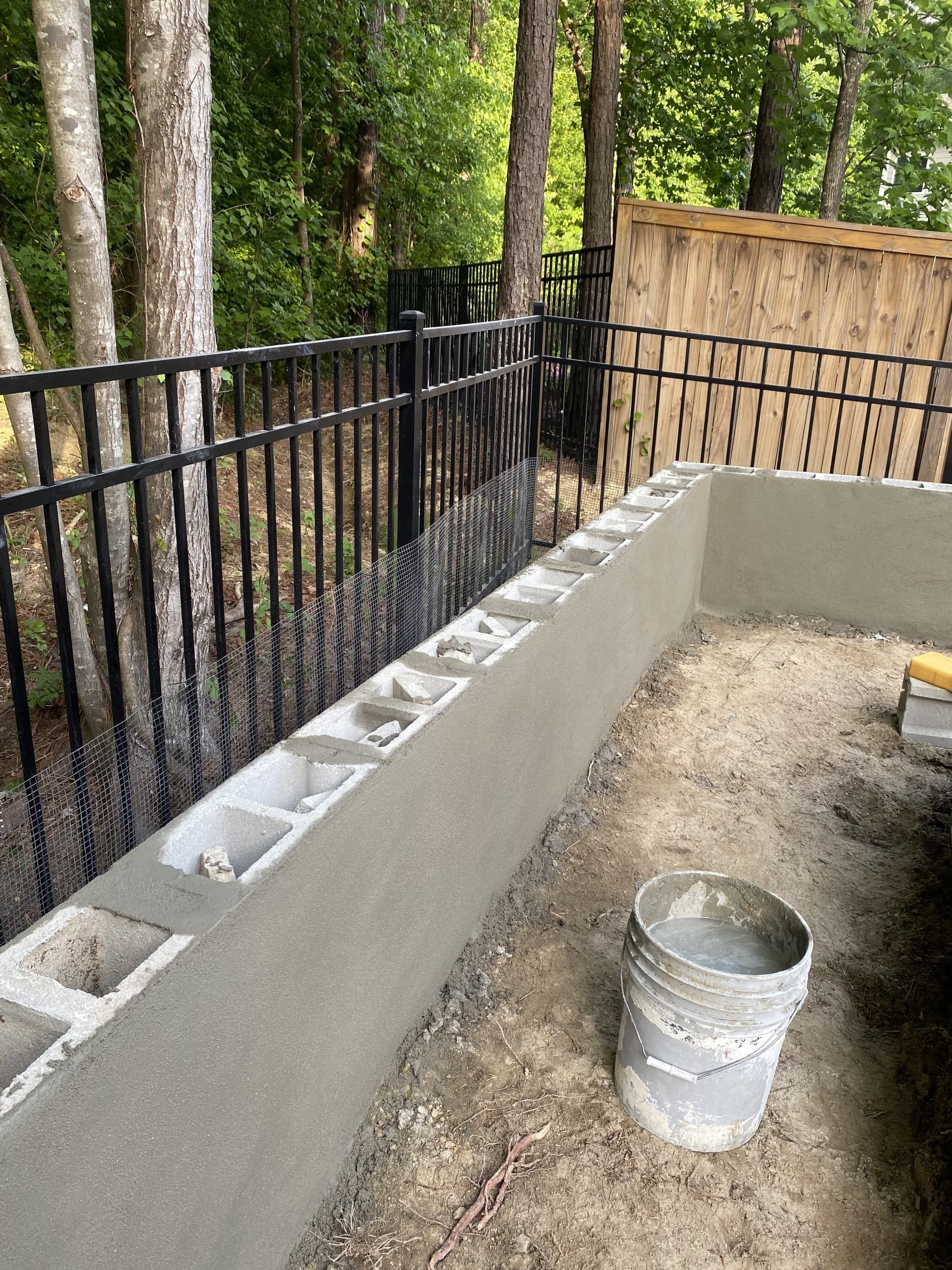 Gallery photos for Custom Stone Garden Bed Build with Dedicated Herb and Vegetable Planting Spaces: Image #1